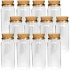Bestlivings Fläschchen Glas mit Korken 50ml 24er Pack