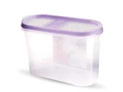 Bestlivings Frischhaltebox Schüttdose 1,4 Liter 2er Pack Lila