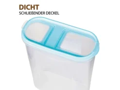 Bestlivings Frischhaltebox Schüttdose 2,8 Liter 1er Pack Türkis