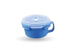 Bestlivings Frischhaltebox 0,85L Frühstücksschale Im Set Blau 8er Pack