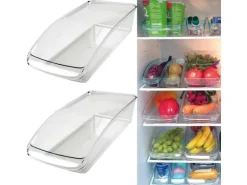 Bestlivings Kühlschrankbox M 33 x 1,5 x 8 cm 2er Pack