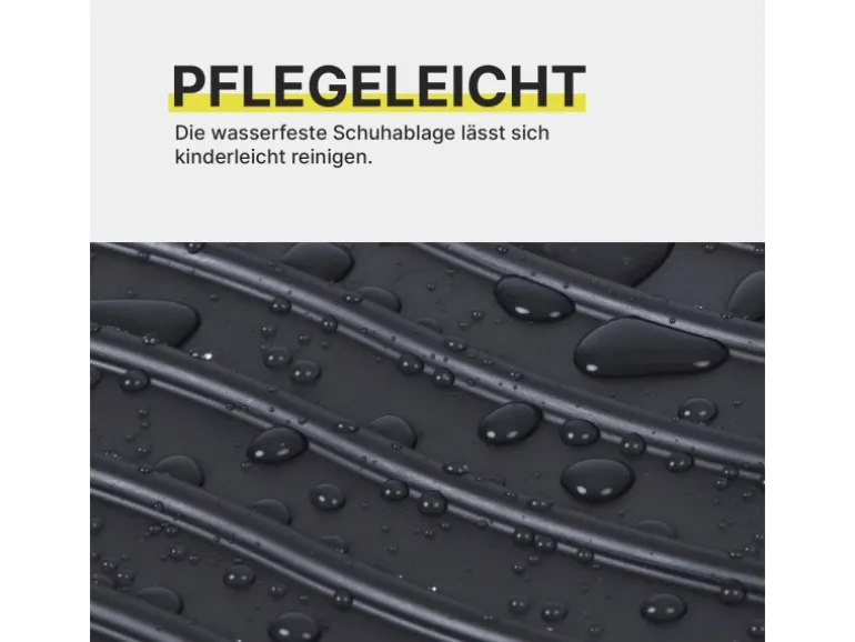 Bestlivings Schuhabtropfschale Fußmatte Schuhschale L 50 cm x 38 cm