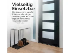 Bestlivings Schuhabtropfschale Fußmatte Schuhschale L 50 cm x 38 cm