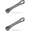 Bestlivings Wäscheleine 20 Meter x 2,2 mm 2er Pack Anthrazit