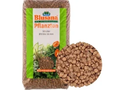 Blusana Blähton Pflanzsubstrat Pflanzton grobe Körnung 8-16 mm 50 l