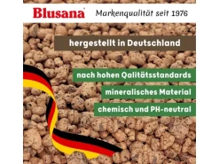 Blusana Blähton Pflanzsubstrat Pflanzton grobe Körnung 8-16 mm 50 l