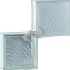 BM Glasstein Midarc Super White 1-Seitig Satiniert 19 cm x 19 cm x 8 cm