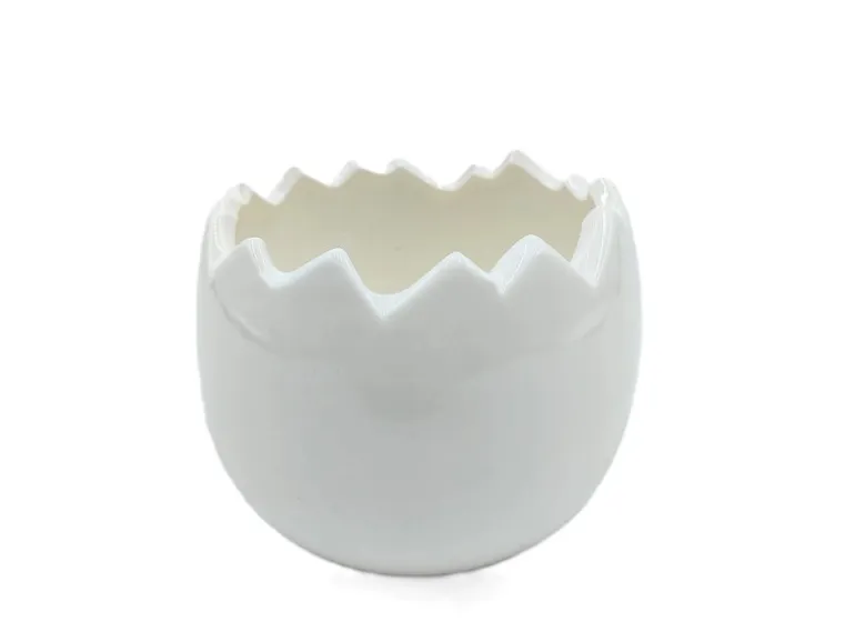 Boltze Übertopf Kayla 10 cm x 12 cm x 12 cm Weiß