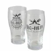Boltze Bierglas BBQ 2-fach Sortiert 16 cm x 8 cm x 8 cm Schwarz