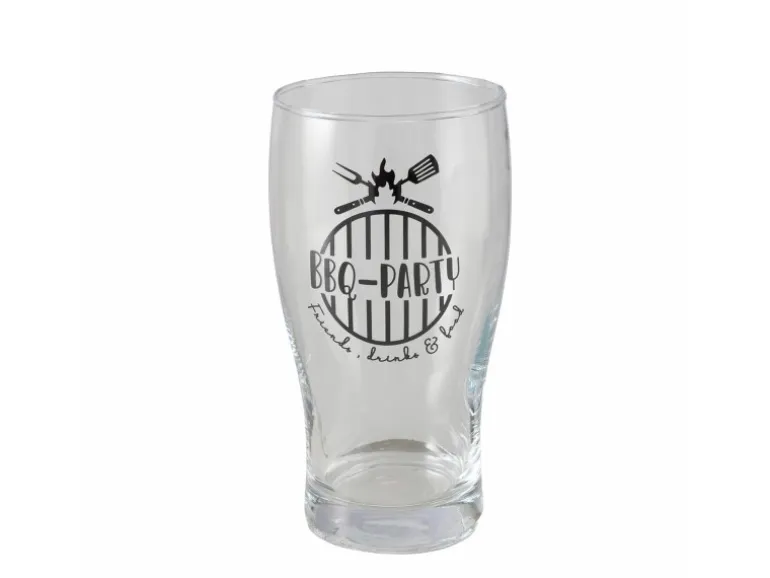 Boltze Bierglas BBQ 2-fach Sortiert 16 cm x 8 cm x 8 cm Schwarz