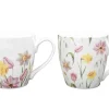 Boltze Jumbobecher Tulip 2-fach Sortiert 10 cm x 10 cm x 14 cm Creme