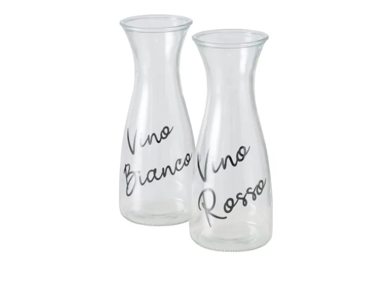 Boltze Karaffe Cucina 2-fach Sortiert 26 cm x 10 cm x 26 cm Transparent