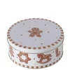 Boltze Vorratsdose Ginger Klein 7 cm x 16 cm x 7 cm Braun-Weiß
