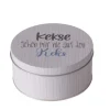 Boltze Vorratsdose Kekse Ø 14 cm x 6,3 cm Grau