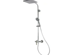 Breuer Duscharmatur Aquamaxx 310 mit Einhebelmischer eckige Kopfbrause