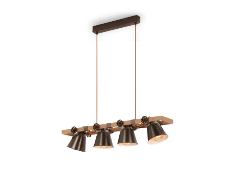 Brilo Pendelleuchte Schwenkbar Vintage 85 cm