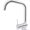 Calmwaters Küchenarmatur Honest Extra Chrom Vorfensterarmatur Abnehmbar 12PZ5070