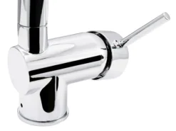 Calmwaters Küchenarmatur Honest Extra Chrom Vorfensterarmatur Abnehmbar 12PZ5070