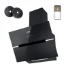CIARRA Dunstabzugshaube 60 cm 650 m³/h A+++ Kopffrei WIFI-APP Touch Control VM6736FB