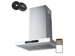 CIARRA Dunstabzugshaube A+++ 650 m³/h 60 cm WIFI-APP Touch Control VM6102W
