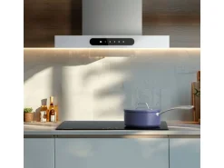 CIARRA Dunstabzugshaube A+++ 650 m³/h 60 cm WIFI-APP Touch Control VM6102W