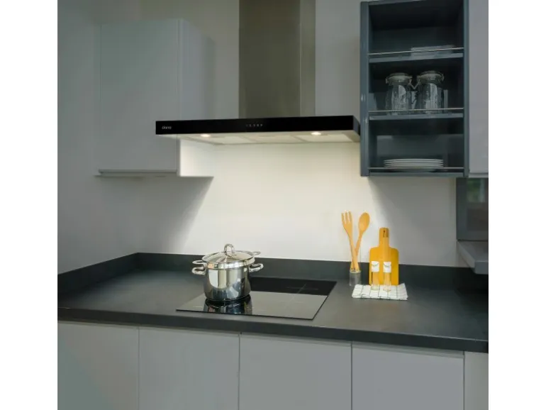 CIARRA Dunstabzugshaube A+++ 650 m³/h 90 cm WIFI-APP Touch Control VMS9102
