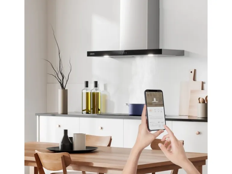 CIARRA Dunstabzugshaube A+++ 650 m³/h 90 cm WIFI-APP Touch Control VMS9102