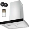 CIARRA Dunstabzugshaube A+++ 650 m³/h 60 cm WIFI-APP Touch Control VMS6102