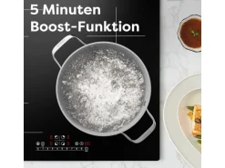 CIARRA Induktionskochfeld 60 cm 4-Zonen 9 Stufen BOOST Flex Zone VM4BFBIH