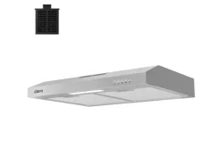 CIARRA Unterbauhaube 60 cm 220 m³/h A+ 3 Stufen Edelstahl VM6903DS