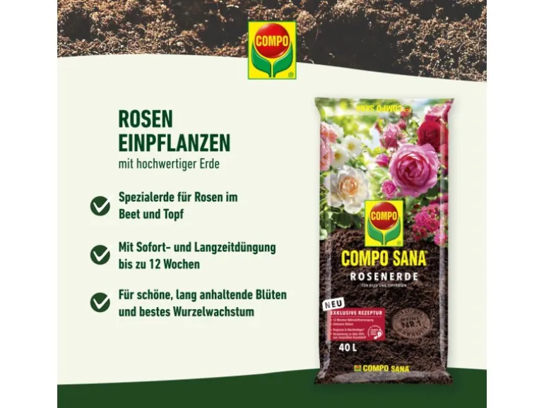Compo Sana Rosenerde 1 x 20 l