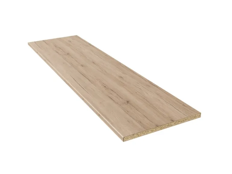 CPL-Arbeitsplatte 280 cm x 63 cm x 2,8 cm Eiche Sanremo Sand