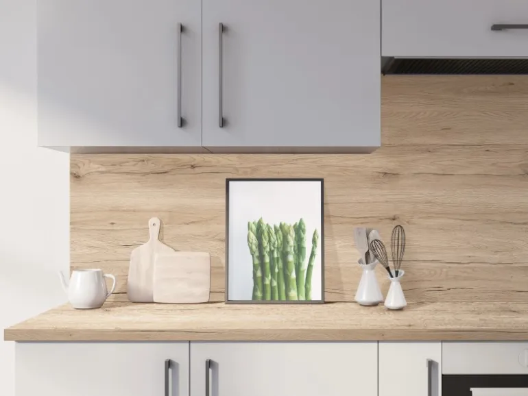 CPL-Arbeitsplatte 280 cm x 63 cm x 2,8 cm Eiche Sanremo Sand