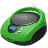 Cyberlux CL-700 CD-Player Tragbar CD/MP3/USB Radio Grün