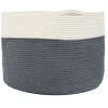 DuneDesign XXL Aufbewahrungskorb aus Baumwolle 60 Liter Ø 50 x 35 cm