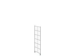 Ecco Regalsystem Regalleiter Chrom 111 cm x 39 cm