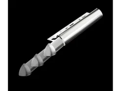 Ecke Viertelkreis-Abschlussprofil Alu eloxiert Kupfer gebürstet 10 mm (2 Stk.)