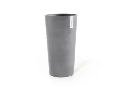 Ecopots Pflanztopf Amsterdam Halbhoch Grau 34 cm x 66 cm