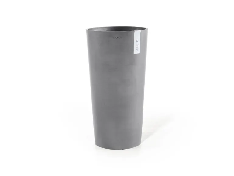 Ecopots Pflanztopf Amsterdam Hoch Grau 41 cm x 76 cm