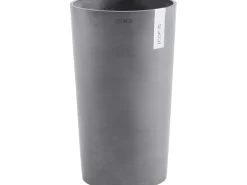 Ecopots Pflanztopf Amsterdam Ø 30 cm x 50 cm Grau