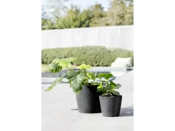 Ecopots Pflanztopf Amsterdam Dunkelgrau Ø 30 cm / Höhe 26,3 cm