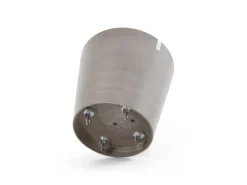 Ecopots Pflanztopf Amsterdam Rollen Taupe 60 cm x 56 cm