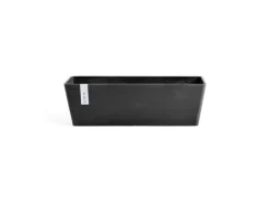 Ecopots Pflanztopf Bruges Dunkelgrau 55 cm x 17 cm