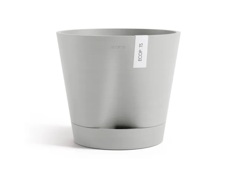Ecopots Pflanztopf Venice 2 Weißgrau 30 cm x 26,3 cm
