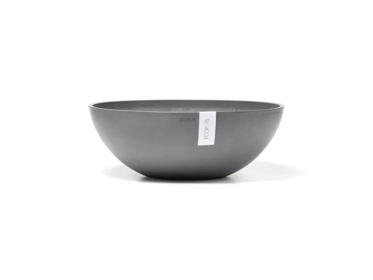 Ecopots Pflanztopf Vienna Grau 50 cm x 18 cm
