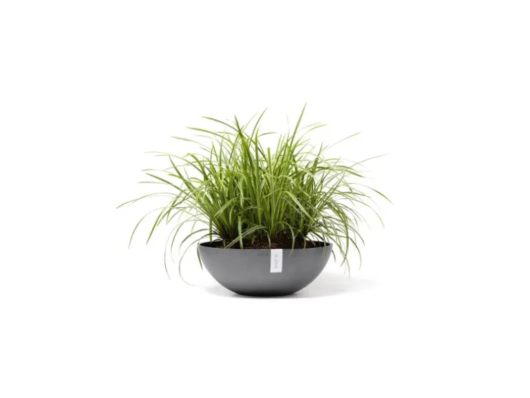 Ecopots Pflanztopf Vienna Grau 50 cm x 18 cm