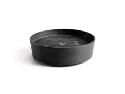 Ecopots Untersetzer Amsterdam Rollen Dunkelgrau 28,7 cm x 8,3 cm