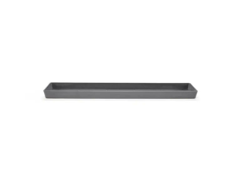 Ecopots Untersetzer Eckig Bruges Grau 43,5 cm x 15,5 cm x 3,3 cm