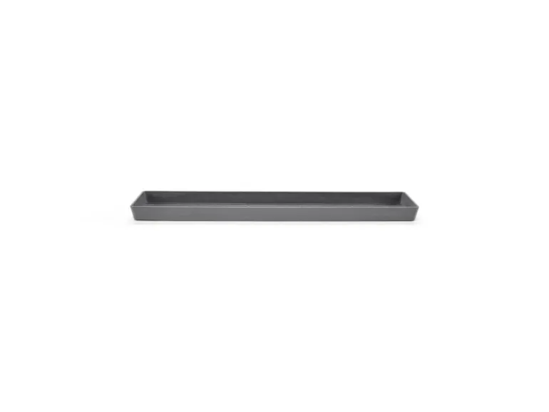 Ecopots Untersetzer Eckig Bruges Grau 43,5 cm x 15,5 cm x 3,3 cm