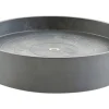 Ecopots Untersetzer mit Rollen Amsterdam Ø 34 cm Grau